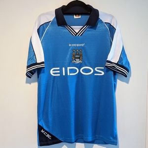 Manchester City Alfie Haaland Retro Jersey 2000